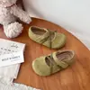 Zapatos Retro Mary Jane para Niñas, Nuevos Zapatos Planos de Suela Suave de Otoño para Niños de 3-6-12 Años, Zapatos de Princesa para Niños, Zapatos Planos de Suela Suave