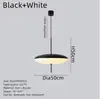 Iluminação de Designer de Restaurante para Balcão de Bar Minimalista Moderno Lâmpada UFO LED Decorativa Design Artístico Luminária Pendente de Cabeceira para Quarto