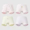 Roupa Íntima de Algodão Puro para Meninas Dingmi Urso, Classe A, Sem Apertar, Macia e Amiga da Pele, para Meninas, Crianças de Tamanho Médio e Grande, Boxer de Algodão