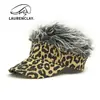 Chapéus Excêntricos para Homens, Chapéus Peruca Personalizados com Estampa de Leopardo, Bonés de Baseball Estilo Rua Europeu e Americano para Mulheres, Bonés de Baseball Versáteis Casuais para Celebridades da Internet