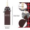 Nuevo Calcetín de Navidad Transfronterizo Decoraciones de Madera DIY Etiquetas Colgantes Estilo Granja Rústica Señales de Madera Piezas de Madera