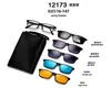 Colección de Gafas Magnéticas Kechi Tr90 de Uno a Cinco Multifuncionales Seis en Uno Gafas de Sol Polarizadas para Hombre y Mujer de Exportación Transfronteriza