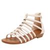 Sandálias de cunha verão das mulheres novo flat-soled grosso-sola mid-heel moda feminina casual coringa mãe sapatos 588-128