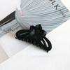 Textura Escarchada Pinza de Tiburón Grande y Pequeña Plástico Negro Pinza para el Cabello Accesorios para el Cabello para Mujer Clip de Baño Pinza para el Cabello Venta al por Mayor