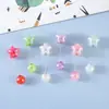 Broche de pérola transfronteiriço, alfinete simples para ajuste de decote, anti-exposição, fivela de lenço em forma de U de cor vibrante