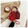 Mini Bolso Primavera 2025 Nuevo Patrón de Cocodrilo Moda Retro Bolso Bandolera Bolso Tipo Concha Bolso de Hombro Cruzado Simple Casual