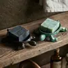 Estilo Europeu Simples Retrô Ferro Fundido Tartaruga Prato de Sabão Decorativo Ornamento Criativo Caixa de Armazenamento para Casa Banheiro Jardim Pátio