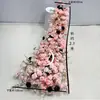 Novo Arranjo de Flores Artificiais em Cascata para Mesa para Quartos Privativos de Hotel, Decorações de Festa de Aniversário, Exibição de Palco de Casamento e Decoração de Janela