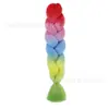 Fibra química de tres colores, cuatro colores, cinco colores, degradado, seda de alta temperatura, trenza grande, trenza jumbo, trenza burbuja, material para trenzas de cabello