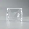 Bolsa Transparente de PVC con Cremallera Tridimensional Personalizada, Bolsa de Empaque Auto-sellante Mate de Eva, Bolsa Impermeable de Almacenamiento para Viajes para Cosméticos y Artículos de Tocador