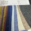 Tecido de Fleece Listrado de Lado Único 230g Escovado Veludo Outono e Inverno Calças Quentes Camisa Básica Manga Longa Roupa de Casa