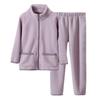 Conjunto de Pijama Polar Dupla Face Infantil para Meninos e Meninas, Pijama Polar Plus Size, Roupas Quentes para Casa Outono e Inverno, Conjuntos de Pijama Espessos