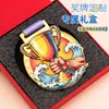 Medallas de Metal Personalizadas para Completar Maratones, Medallas Personalizadas Creativas, Medallas de Honor Conmemorativas Hechas a Medida para Eventos Deportivos, Premios