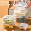 Caja de Plástico para Conservar la Frescura para el Hogar, Cocina, Engrosada, para Refrigerador, para Conservar la Frescura, de Gran Capacidad, Tarro Sellado, Caja de Almacenamiento Transparente, Caja de Almacenamiento