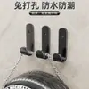 Gancho con Adhesivo Fuerte, de Alta Resistencia, Sin Perforación, para Puertas de Cocina y Baño, Montado en la Pared, Gancho Adhesivo sin Rastro, Gancho de Acero Inoxidable