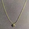 Novo Pingente de Colar Estilo Chanel com Coração de Pêssego em Resina, Luxo Leve, Colar Simples e Elegante para Clavícula, Presente, Direto do Fabricante