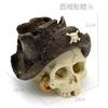Adornos Temáticos de Paisajismo para Acuario Calavera Creativo Casa Embrujada Adornos para Bar Fábrica Accesorios de Calavera para Halloween