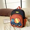 Mochila Escolar de Coche de Dibujos Animados para Niño Guardería Entrada Bebé Mochila Pequeña 2-5 Años 4 Mochila Ligera de Viaje