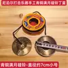 Campana de bronce hecha a mano nepalí, campana de seis caracteres para la luna llena, carillón de verano, campana de cobre, instrumento musical para el inframundo