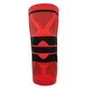 Fabricantes primavera nylon silicone antiderrapante anticolisão absorção de choque abertura malha esportivo quente montanhismo proteção de joelho equipamento de proteção esportiva