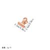 Precio de Fábrica Venta al por Mayor Clip de Cabeza Redonda Colorido Pequeño Clip Fresco para Papel de Prueba Clip de Sellado Clip Metálico de Cola de Golondrina Clip para Boletos Calidad Dongguan