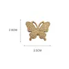 Acessórios de fivela de flor de borboleta pérola removíveis DIY transfronteiriços para tamancos, acessório de moda, peça única