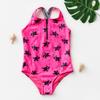 ¡Liquidación de Código Roto! En stock traje de baño de una pieza para niñas de 6 a 7 años comercio exterior alta calidad traje de baño de una pieza para niñas