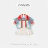 [Liquidação da Coleção de Outono] Suéteres Infantis Dudu, Tricô de Outono para Meninos, Roupas para Meninas, Moda Infantil Tendência