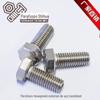 Parafuso Sextavado Externo de Aço Inoxidável 304 do Fabricante Din933 Parafusos de Cabeça Sextavada M3-M18 Parafusos Sextavados Externos