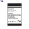 Adequado para baterias de celular Doppio, 800mAh, novo, bateria de longa duração e durável, modelo F1810, atacado de fábrica, para exportação