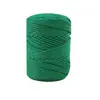 Hilo de algodón redondo hueco de 2MM para tejido manual DIY de verano para sombreros de verano, hilo de grosor medio para cojines de ganchillo y materiales para muñecas