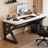 Nova mesa de computador, mesa de estudo para estudantes, uso em quarto e casa, mesa de escritório para apartamento pequeno, mesa simples para jogos