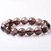 Pulsera de Cristal de Té Natural para Hombres y Mujeres, Pulsera de Citrino de un Círculo con Cuentas de Buda, Joyería de Cristal para Novio y Ancianos