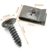 M4 M5 Motocicleta Coche Pedal Eléctrico Cubierta de Plástico Retenedor de Metal Tornillos Autorroscantes y Clips