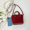 Bolso Satchél Cubo Retro para Mujer 2025 Nuevo Primavera y Verano Gran Capacidad Moderno Ropa de Trabajo Popular Bolso de Hombro Cruzado