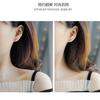 Pendientes de plata s925 con forma de corazón, sencillos, dulces y frescos, para estudiantes, joyería pequeña coreana al por mayor.