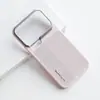 Adequado para capa de celular Xiaomi 18 Pro Max, leve, acabamento fosco, cobertura total, com adsorção magnética embutida e capa protetora de couro liso