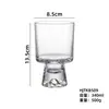 Venta al por mayor en stock Vasos de Vidrio Iceberg, Vasos Creativos de Pie Bajo, Vasos para Bebidas, Tazas de Café para Restaurante, Vasos de Cono de Helado, Copas de Vino