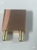Radiador de Placa de Vídeo de CPU Resfriado a Água Computador Resfriado a Líquido Cobre Resfriado a Água Cobre Vermelho DIY Resfriado a Água Placa Resfriada a Água
