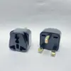 Adaptador Transfronterizo Ignífugo Estándar Británico Estándar Europeo Americano a Estándar Británico Adaptador de Cobre Enchufe Adaptador Estándar Británico Malasio