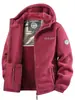 Venta al por mayor transfronteriza de chaquetas nuevas de talla grande para hombres de mediana edad y mayores, chaquetas de forro polar para jóvenes, modelos deportivos para parejas, ropa térmica noruega