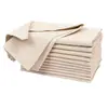 Servilletas Caladas de Algodón y LinoSuministro Transfronterizo Servilletas de Lino, Servilletas de Cena tipo Seda, Servilletas de Cóctel para Bodas