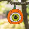 Transfronterizo Nuevo Producto Acrílico Halloween Trampa de Luz Diurna Calabaza Cráneo Redondo Fantasma Murciélago Cuervo Decoración