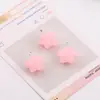 Cuentas Acrílicas Transparentes de Color Gelatina con Forma de Estrella para Manualidades DIY, Cuentas con Forma de Frijol para Cadenas de Teléfono y Accesorios Pequeños
