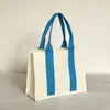 Bolsas de Lona Personalizadas con Logo, Bolsas Tote Cruzadas de Lona de Alta Gama con Cinta, Bolsas de Lona con Impresión Completa Hechas a Medida para Universidades