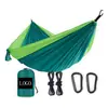 Hamaca Popular de Venta Cruzada al Aire Libre de Tela de Paracaídas de Nylon Silla Columpio de Campamento para una o Dos Personas Bestseller de Invierno para Niños