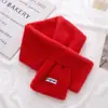 Bufanda Otoño e Invierno Cálida Engrosada Bufanda Pequeña Bufanda de Imitación de Piel de Conejo Estilo Coreano Nueva Suave Amigable con la Piel para Niñas