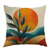 Funda de almohada Temu Verano Sol Diario Palmera Playa para Oficina Dormitorio Sofá Coche
