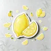 Imanes de Nevera Divertidos y Lindos de Frutas de Verano Encantadores Pegatinas Magnéticas de Frutas Frescas Dibujadas a Mano Regalos Pequeños Culturales y Creativos Caja de Regalo para el Festival de Medio Otoño