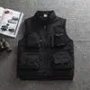 Jialester Jaqueta Colete de Algodão Personalizado Engrossado e Quente Masculino e Feminino Fotografia Tendência Waistoutwear Colete Colete